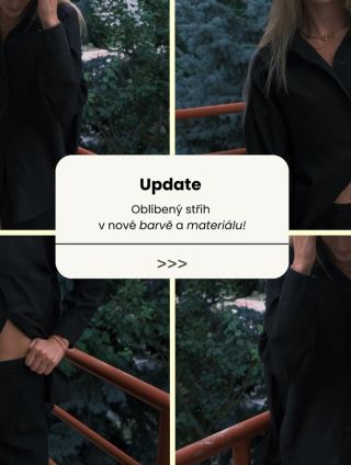 Udělaly jsme obdobu naší mušelínové košile! Nově ji na eshopu najdeš i ve lněné variantě. Len jsme zvolily s příměsí...